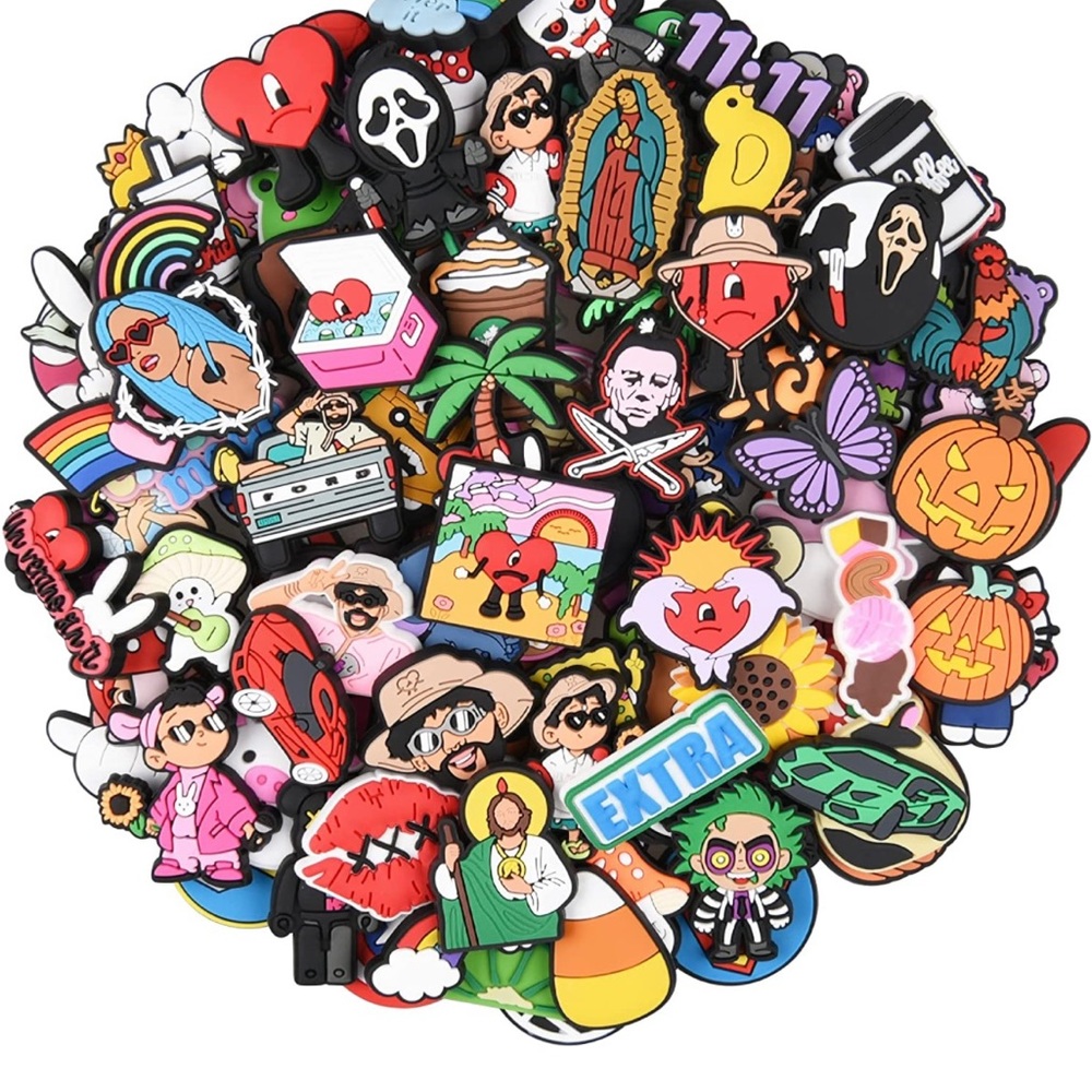 Random selection croc charms